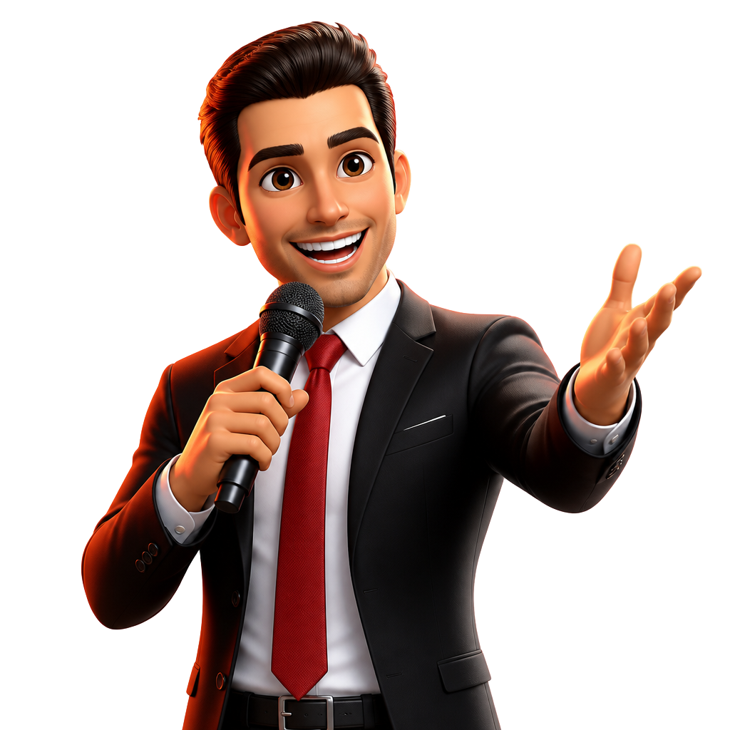 Sales on Rocket captain speaking with a microphone